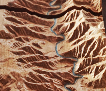 Topside Maps Wants to Bring Your Favorite Mountain Ranges to Your Living Room